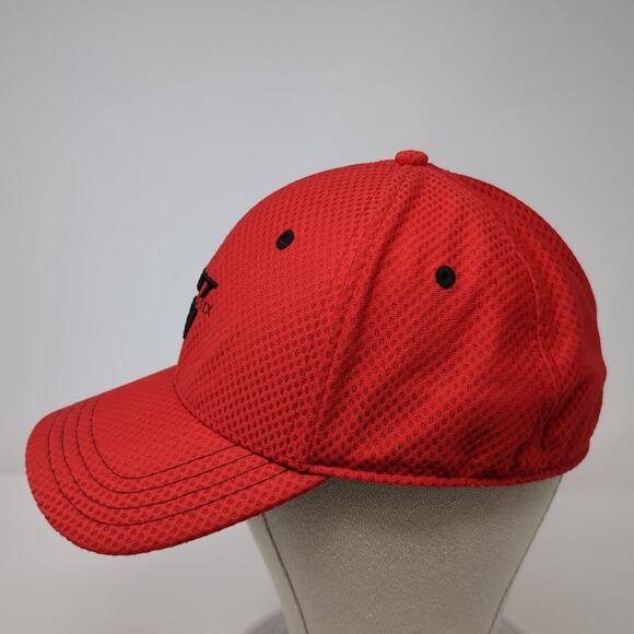 Wicked Six Sun Ridge Canyon Fitted Baseball Cap Red XL Embroidered 6 Panel Pukka - Picture 3 of 10